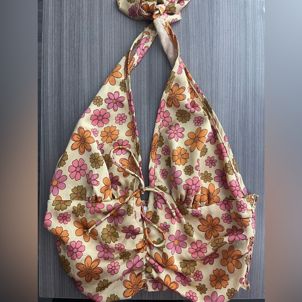 American Threads silk tie top